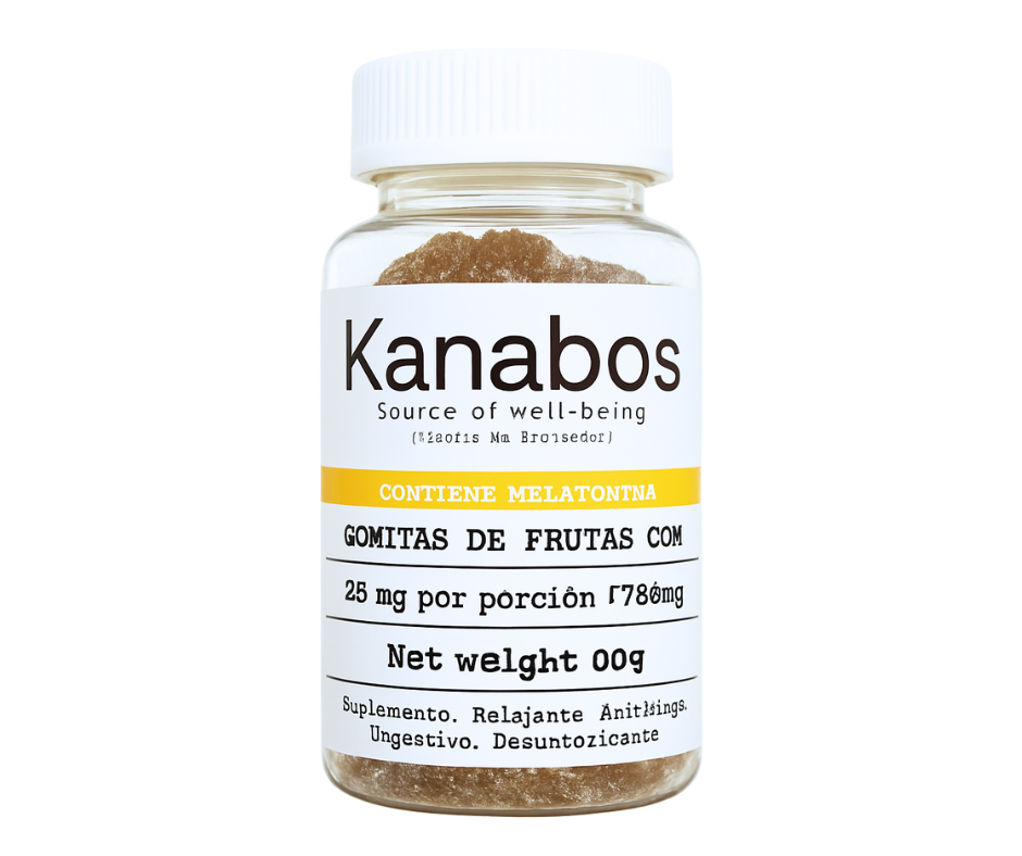 Gomitas Kanabos CBD + Melatonina 25 mg