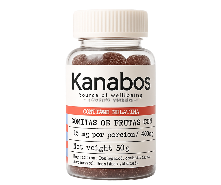 Gomitas Kanabos CBD + Melatonina 15mg