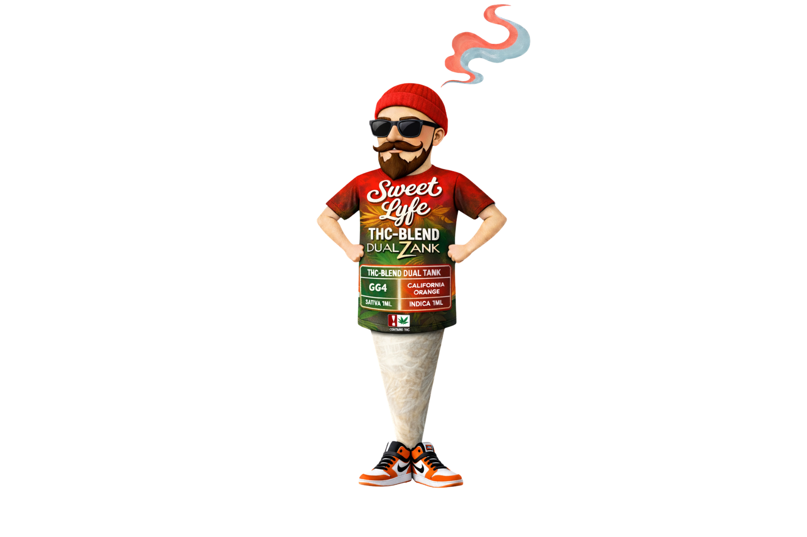 FRANKIE sweet life dual tank thc blend