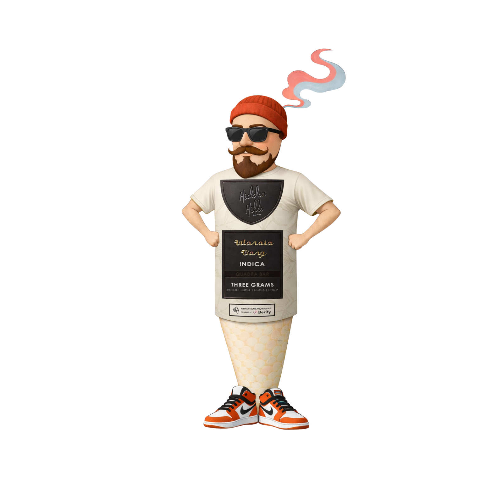 FRANKIE  Hidden Hills three grams  thc + thcp + thca